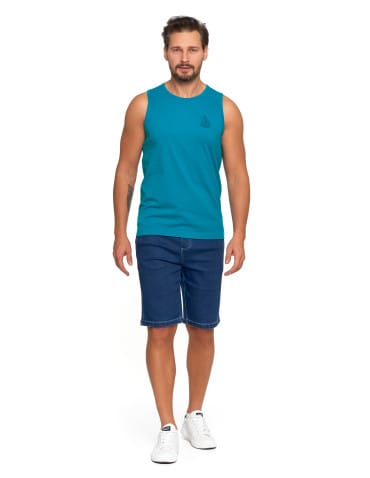 Koszulki i Tank Topy - Męska koszulka Tank Top z marinistycznym motywem TURKUSOWY - produkt 2