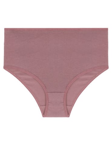 Majtki figi - Majtki damskie figi maxi bikini z bawełny Plus Size 3-pak WIELOKOLOROWY - produkt 3