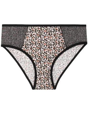 Majtki damskie figi bikini z siateczką 3-pak - produkt 2