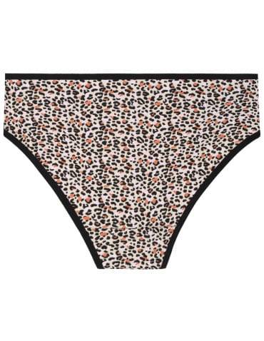 Majtki figi - Majtki damskie figi bikini z siateczką 3-pak WIELOKOLOROWY - produkt 3