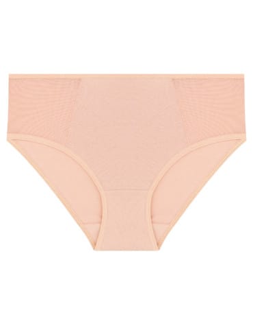 Majtki figi - Majtki damskie figi bikini z siateczką 3-pak WIELOKOLOROWY - produkt 4