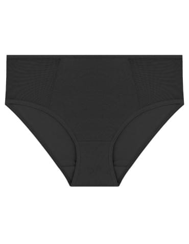 Majtki figi - Majtki damskie figi bikini z siateczką 3-pak WIELOKOLOROWY - produkt 5