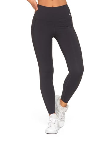 Legginsy damskie - Legginsy damskie z wysokim stanem funkcyjne GRAFIT - produkt 6