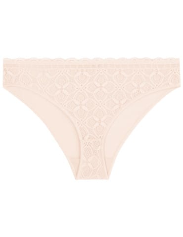 Majtki figi - Damskie majtki figi mini bikini w koronkowe wzory 3-pak WIELOKOLOROWY - produkt 2