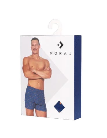 Męskie bokserki luźne 100% bawełna wzór samoloty Plus Size  - produkt 2