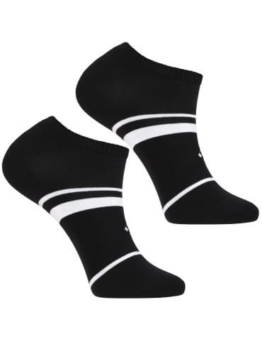 Skarpety stopki - Skarpetki bawełniane unisex 3-pak CZARNY - produkt 2