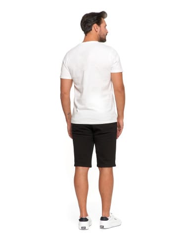 Koszulki i Tank Topy - T-shirt męski bawełniany z nadrukiem BIAŁY - produkt 3