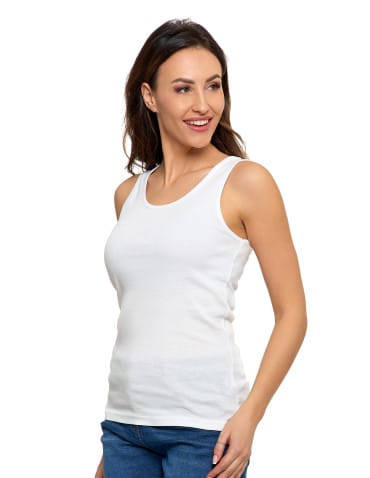 Koszulki i T-shirty - Koszulka tank top damski na ramiączkach 3-pak WIELOKOLOROWY - produkt 9