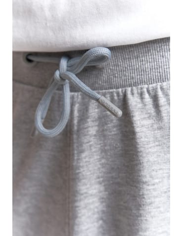Spodnie męskie - Spodnie dresowe męskie z kieszeniami JASNY SZARY - produkt 3