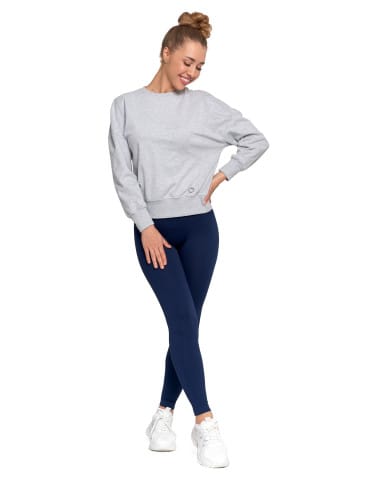 Bluzy damskie - Bluza damska dresowa SZARY - produkt 11