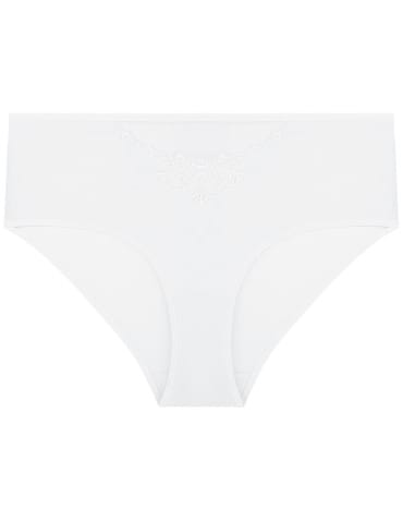 Majtki figi - Majtki figi damskie maxi bikini z siateczką i koronką 4-pak WIELOKOLOROWY - produkt 4