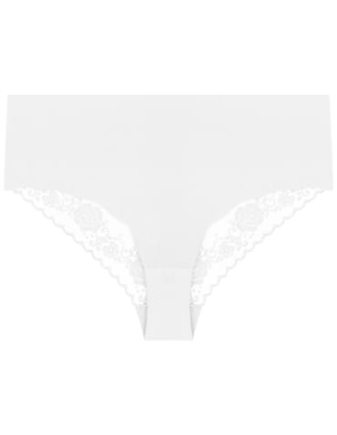 Majtki figi - Majtki damskie figi maxi bikini laserowo cięte koronka 6-pak WIELOKOLOROWY - produkt 4