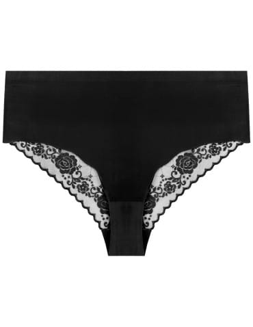 Majtki figi - Majtki damskie figi maxi bikini laserowo cięte koronka 6-pak WIELOKOLOROWY - produkt 5