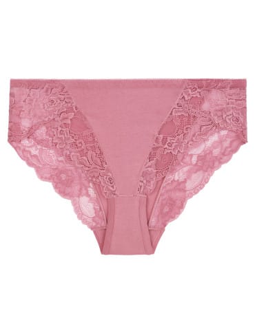 Majtki figi - Majtki damskie figi bikini bawełniane z koronką 6-pak WIELOKOLOROWY 1 - produkt 4