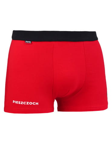 Bielizna - Bokserki młodzieżowe z napisem pieszczoch CZERWONY - produkt 3