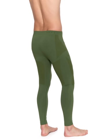 Bielizna termoaktywna - Męska bielizna termoaktywna legginsy ZIELONY - produkt 7