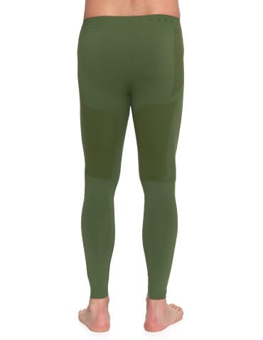 Bielizna termoaktywna - Męska bielizna termoaktywna legginsy ZIELONY - produkt 12