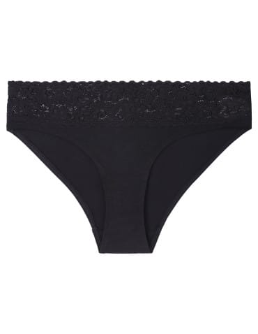 Majtki figi - Majtki damskie figi bikini z wiskozy z koronka 6-pak WIELOKOLOROWY - produkt 2