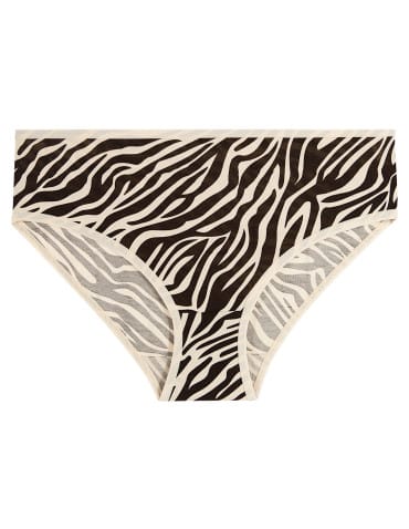 Majtki figi - Majtki damskie figi bikini w zwierzęce wzory 4-pak WIELOKOLOROWY - produkt 6