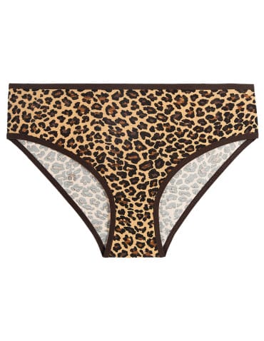 Majtki figi - Majtki damskie figi bikini w zwierzęce wzory 4-pak WIELOKOLOROWY - produkt 9