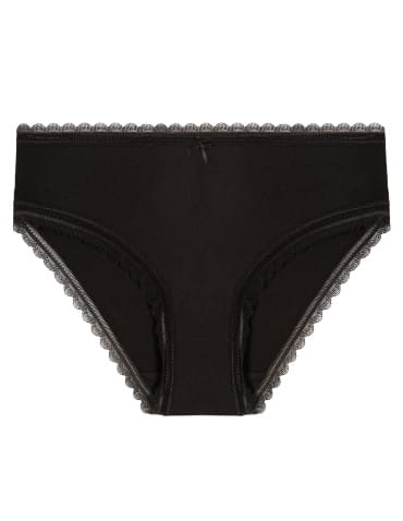 Majtki figi - Majtki damskie figi bikini Plus Size bawełniane 6-pak WIELOKOLOROWY - produkt 5