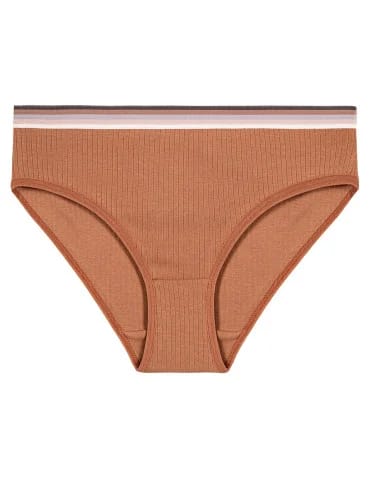 Figi damskie bikini klasyczne w prążek z gumką 6-pak - produkt 2