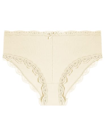 Majtki figi - Damskie majtki figi maxi bikini z koronką bawełniane 6-pak WIELOKOLOROWY - produkt 5