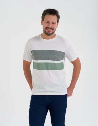 T-shirt męski bawełniany z krótkim rękawem