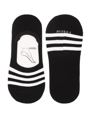 Niskie stopki - Niskie stopki damskie basic w paski 12-pak WIELOKOLOROWY - produkt 4