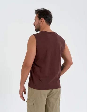 Koszulka męska tank top bez rękawów luźna - produkt 2