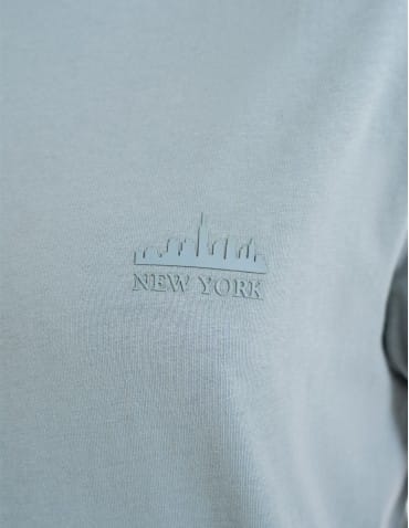 Koszulki z krótkim rękawem - T-shirt męski bawełniany 100% z nadrukiem SZARY - produkt 4