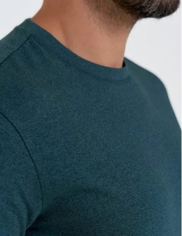 T-shirt męski klasyczny z krótkim rękawem - produkt 2