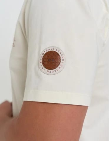 T-shirt męski bawełniany ze sportowym akcentem o regularnym kroju - produkt 2