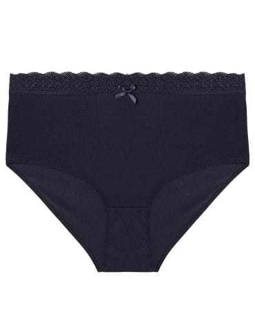 Majtki figi - Majtki damskie figi maxi bikini bawełniane w kwiatuszki 4-pak WIELOKOLOROWY - produkt 6