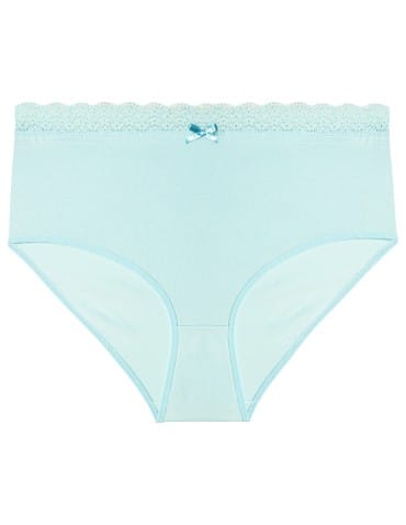 Majtki figi - Majtki damskie figi maxi bikini bawełniane w kwiatuszki 4-pak WIELOKOLOROWY - produkt 7