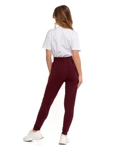 Spodnie damskie - Spodnie damskie dresowe basic FIOLETOWY - produkt 6