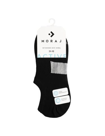 Niskie stopki - Skarpetki unisex niskie stopki sportowe z bawełny czesanej 6-pak WIELOKOLOROWY - produkt 4