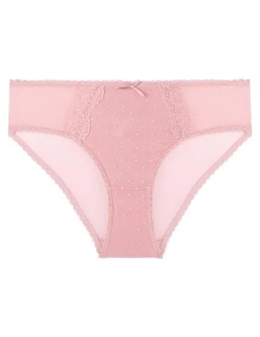Majtki damskie figi bikini eleganckie z siateczką z tyłu 6-pak - produkt 2