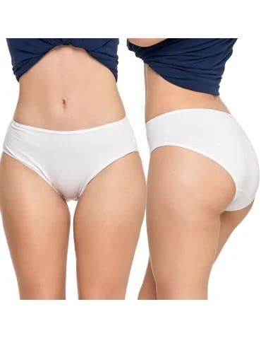 Figi majtki damskie bikini bawełniane klasyczne 3-pak - produkt 2