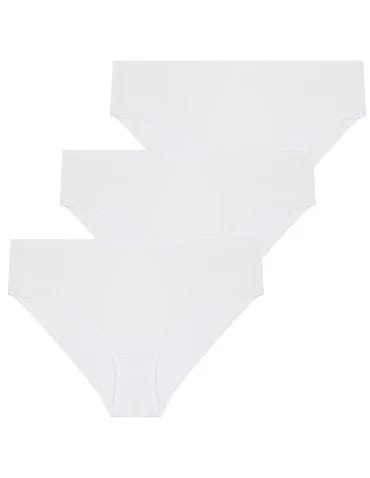 Figi majtki damskie bikini bawełniane klasyczne 3-pak
