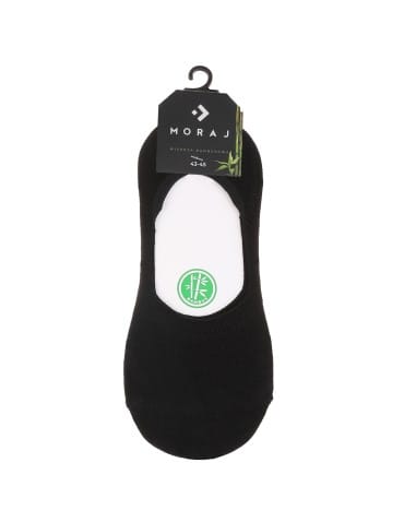 Niskie stopki - Skarpetki niskie stopki męskie bambusowe 12-pak CZARNY - produkt 3