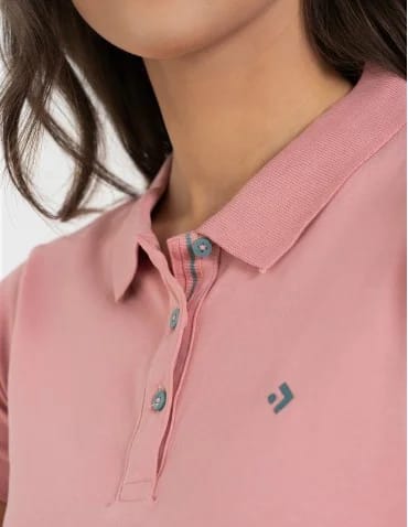 Koszulka polo damska Premium Line - RÓŻOWY  - produkt 2