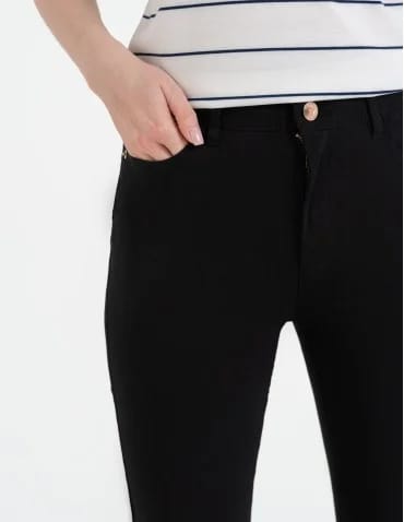 Spodnie wiskozowe damskie eleganckie - produkt 2
