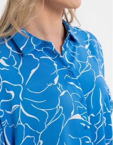 Koszula damska oversize lekka ze 100% wiskozy  - produkt 2