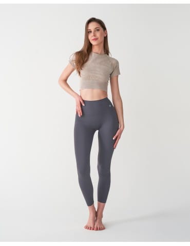 Legginsy damskie sportowe funkcyjne z wysokim stanem