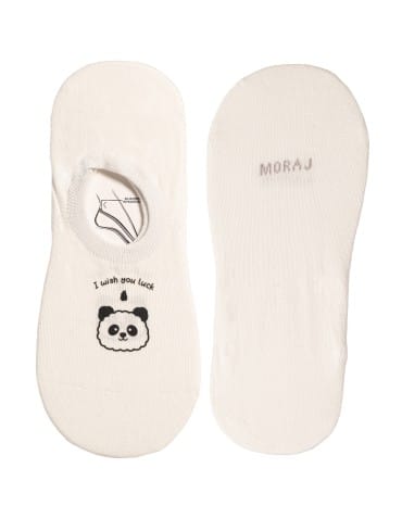 Niskie stopki - Skarpetki damskie stopki niskie wiskozowe ze zwierzątkami 4-pak WIELOKOLOROWY - produkt 4