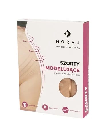 Majtki damskie szorty wyszczuplające z wysokim stanem modelujące sylwetkę  - produkt 2