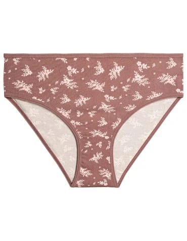 Majtki damskie figi bikini bawełniane wzorzyste i gładkie 6-pak  - produkt 2