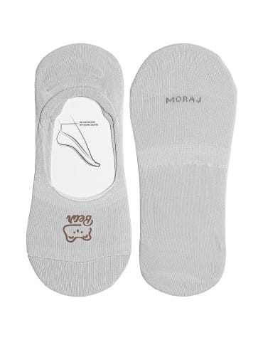 Niskie stopki - Niskie stopki damskie bawełniane skarpetki z motywem misia 4-pak WIELOKOLOROWY - produkt 4