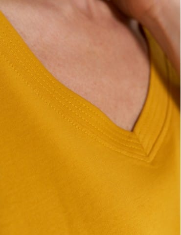 Koszulki i T-shirty - Bluzka damska bawełniana o luźnym fasonie BIAŁY - produkt 13